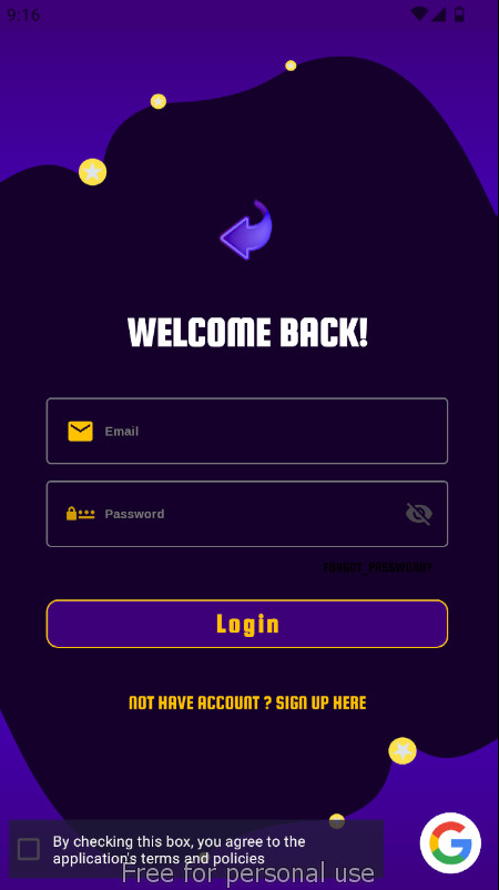 Account deletion confirmation