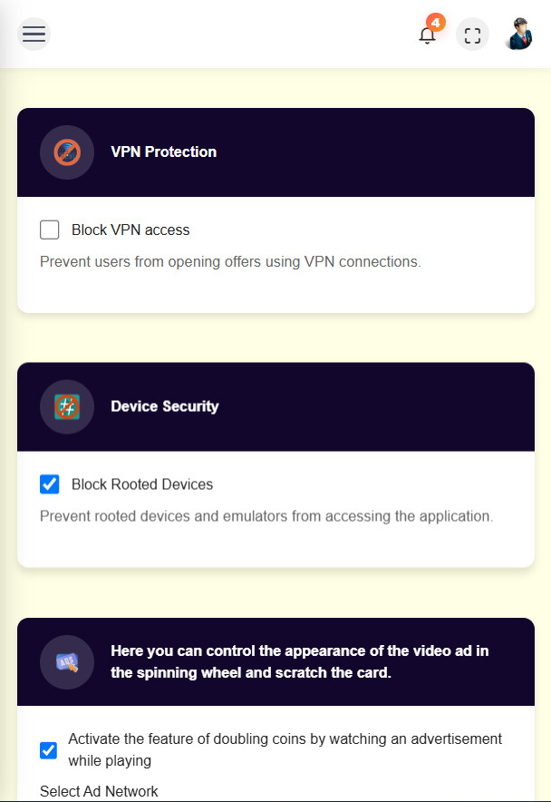 Admin Panel